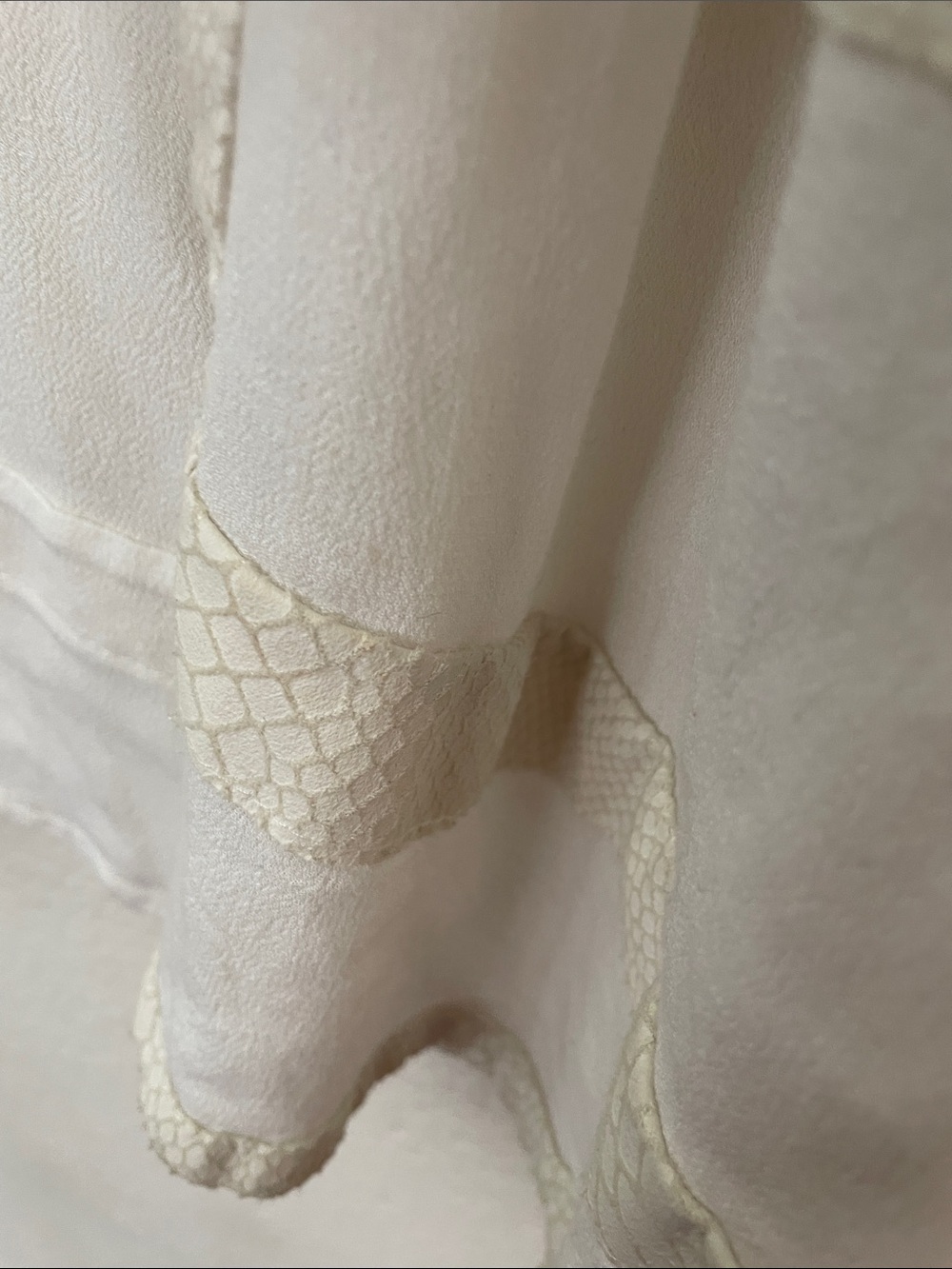Elisa Cavaletti Cream Knit Cardigan with emblished sleeves made in Italy M - Picture 5 of 10